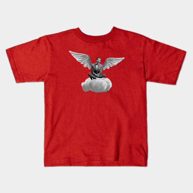 Pee-Wee Angel wings Kids T-Shirt by ölümprints